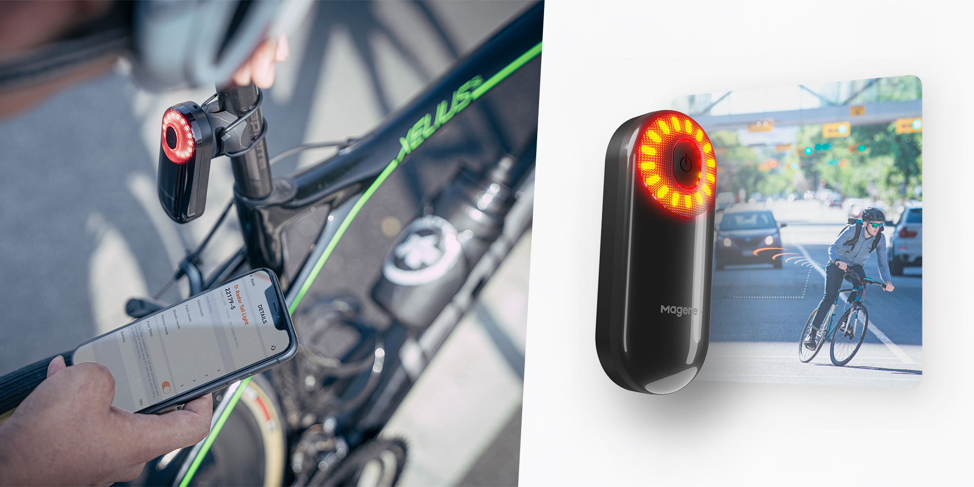 Lampka rowerowa Magene L508 tylna